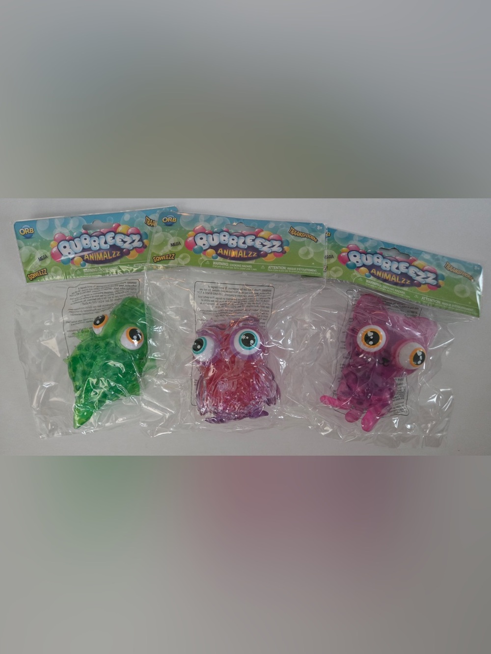 Bubbleezz Animalzz Mega Squishies –